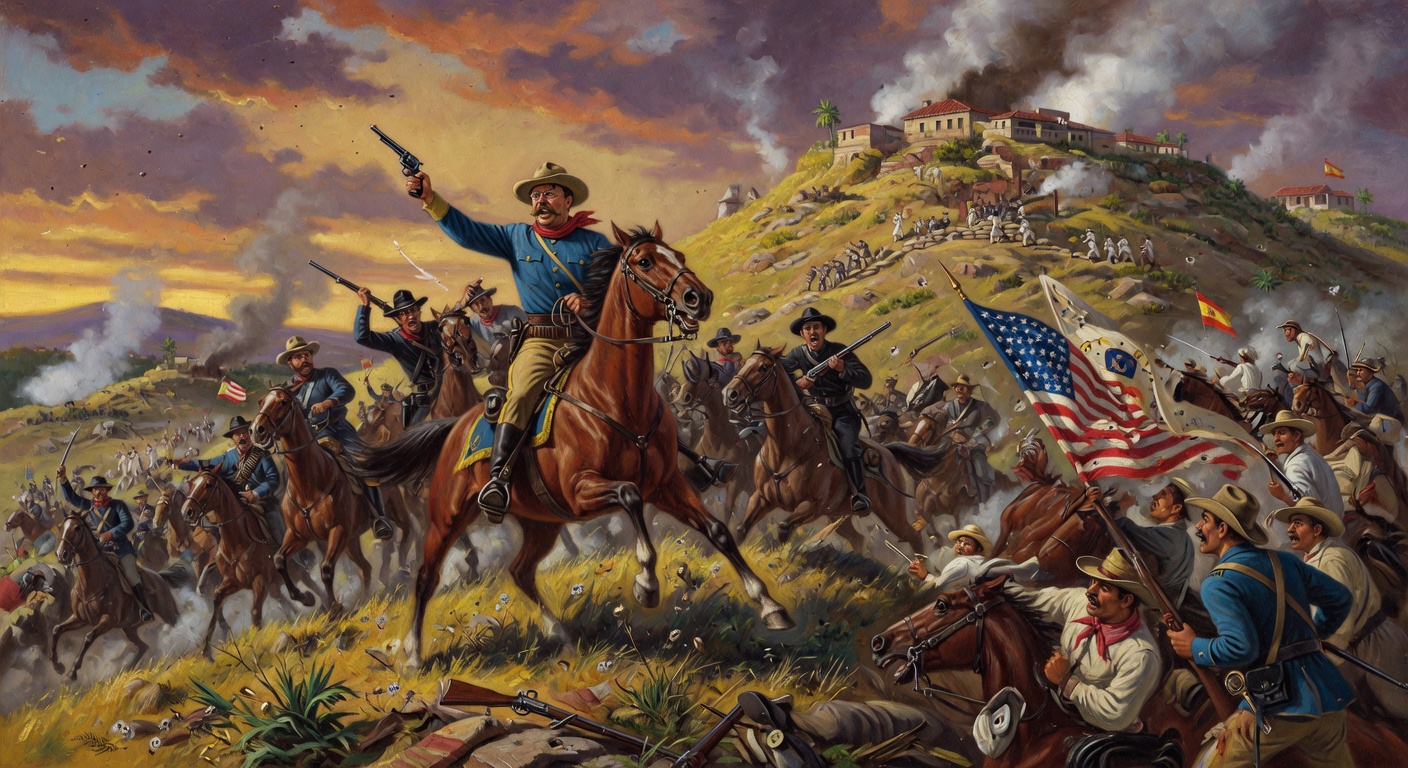 Theodore Roosevelt et les Rough Riders
